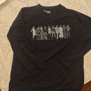 Midnights Eras navy crewneck xl Taylor Swift